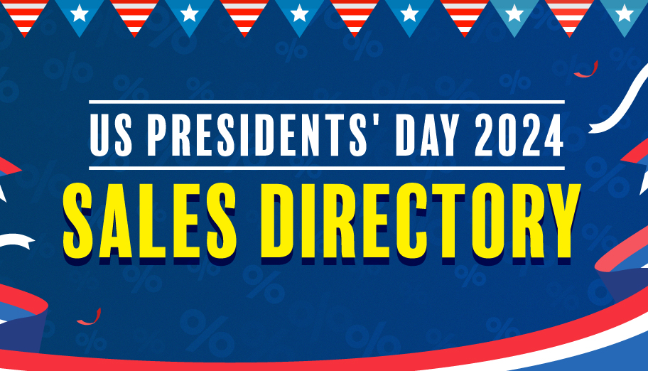 US Presidents’ Day Sales Directory 2024! Shop 40+ Deals & Promo Codes