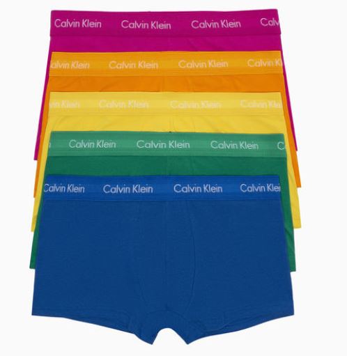 Price Comparison: Calvin Klein Men’s 5-pack Trunks Pride Edition ...