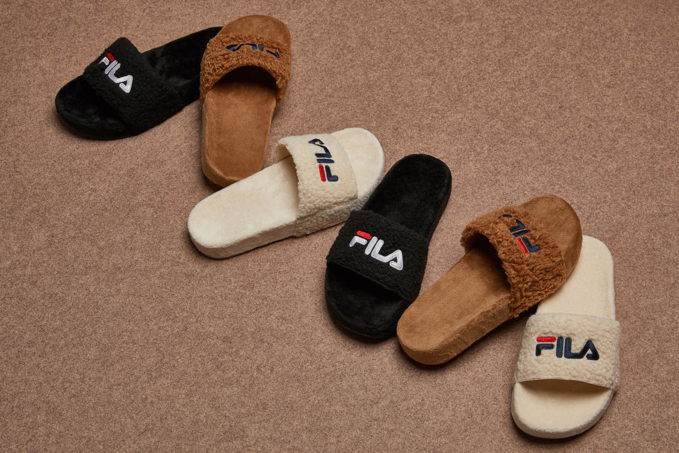 fila with fur