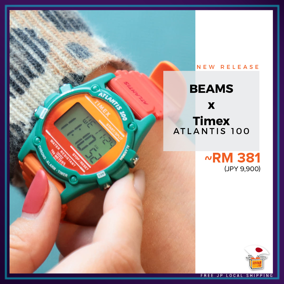 BEAMS x Timex ATLANTIS 100 | Buyandship Malaysia