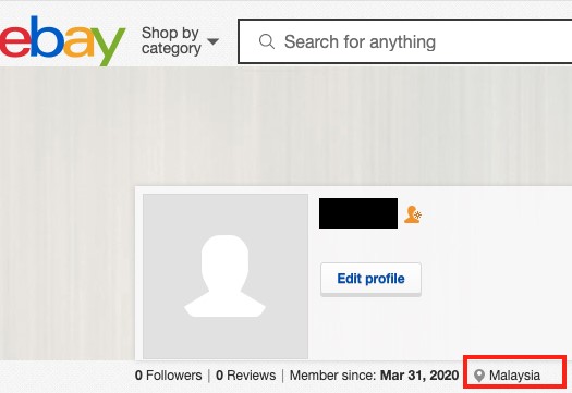 eBay Shopping Guide 8- shop on ebay after setting region to malaysia