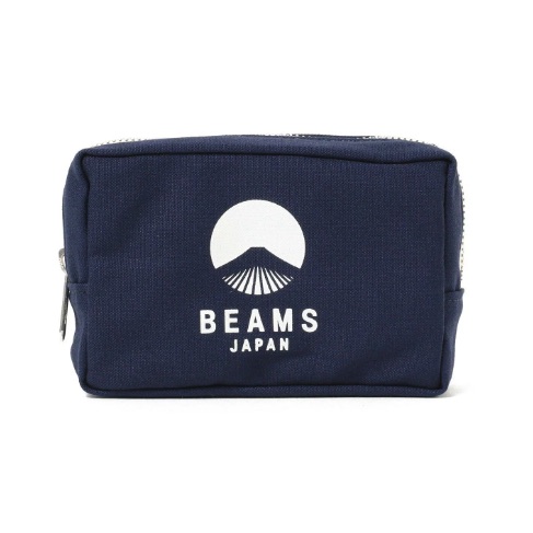 BEAMS JAPAN X evergreen works - logo pouch M