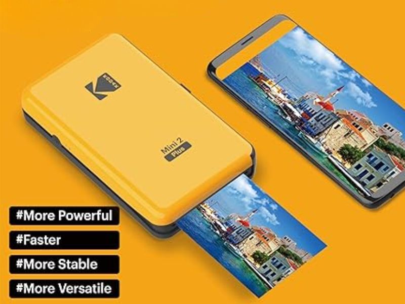 Kodak Mini 2 Plus Bluetooth Portable Photo Printer