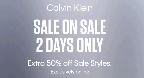 Calvin Klein Sale