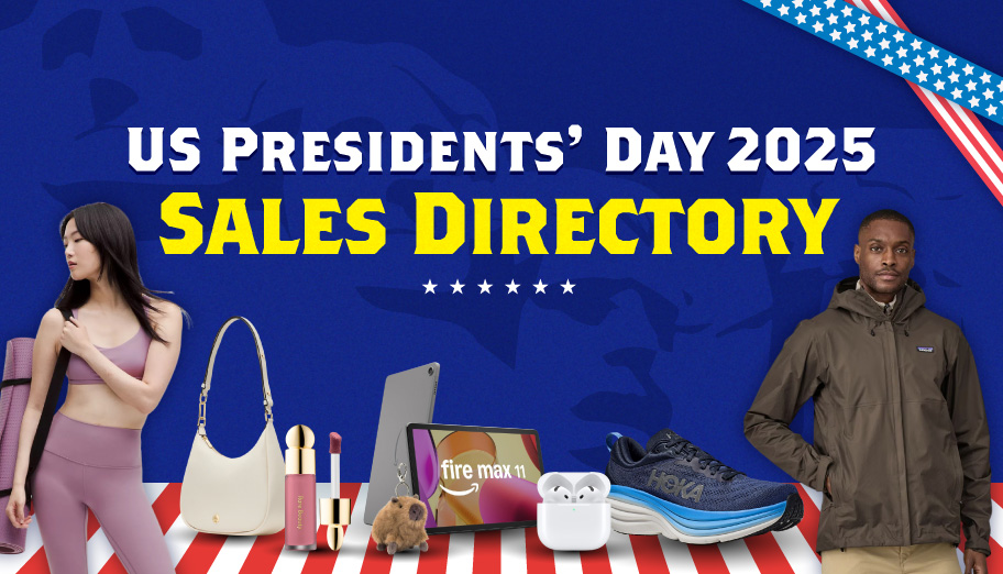 US Presidents' Day Sales Directory 2025! Shop 40+ Deals & Promo Codes